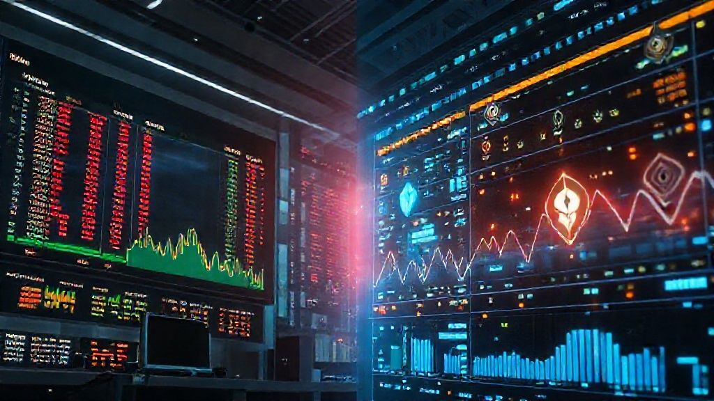 مقایسه رمزارزها با بازارهای سنتی