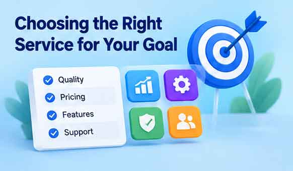 Choosing the Right Service for Your Goal